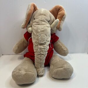 WRINKLES vintage elephant puppet plush ganz bros 1985 the heritage company toy